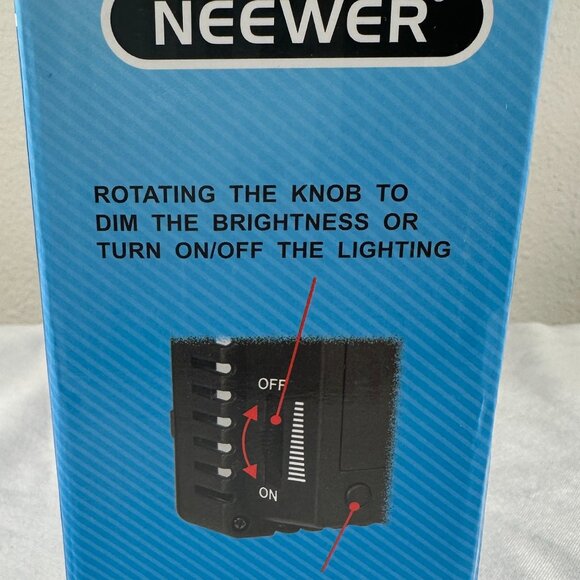 Neewer CN-160 Adjustable & Dimmable 5600K/3200K LED Video Camera Lighting Panel - Picture 4 of 15